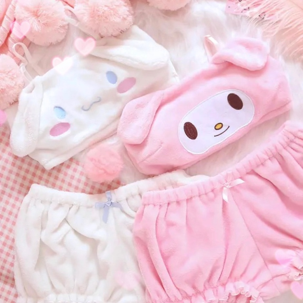 Cinnamoroll Pajamas π€ Bra and Shorts Set - Picture 8 of 10